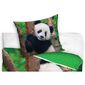 Lenjerie de pat din bumbac Ursulețul Panda, 140 x 200 cm, 70 x 90 cm