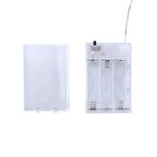 DecoKing Led svetelný drôt Drevené srdce, 165 cm