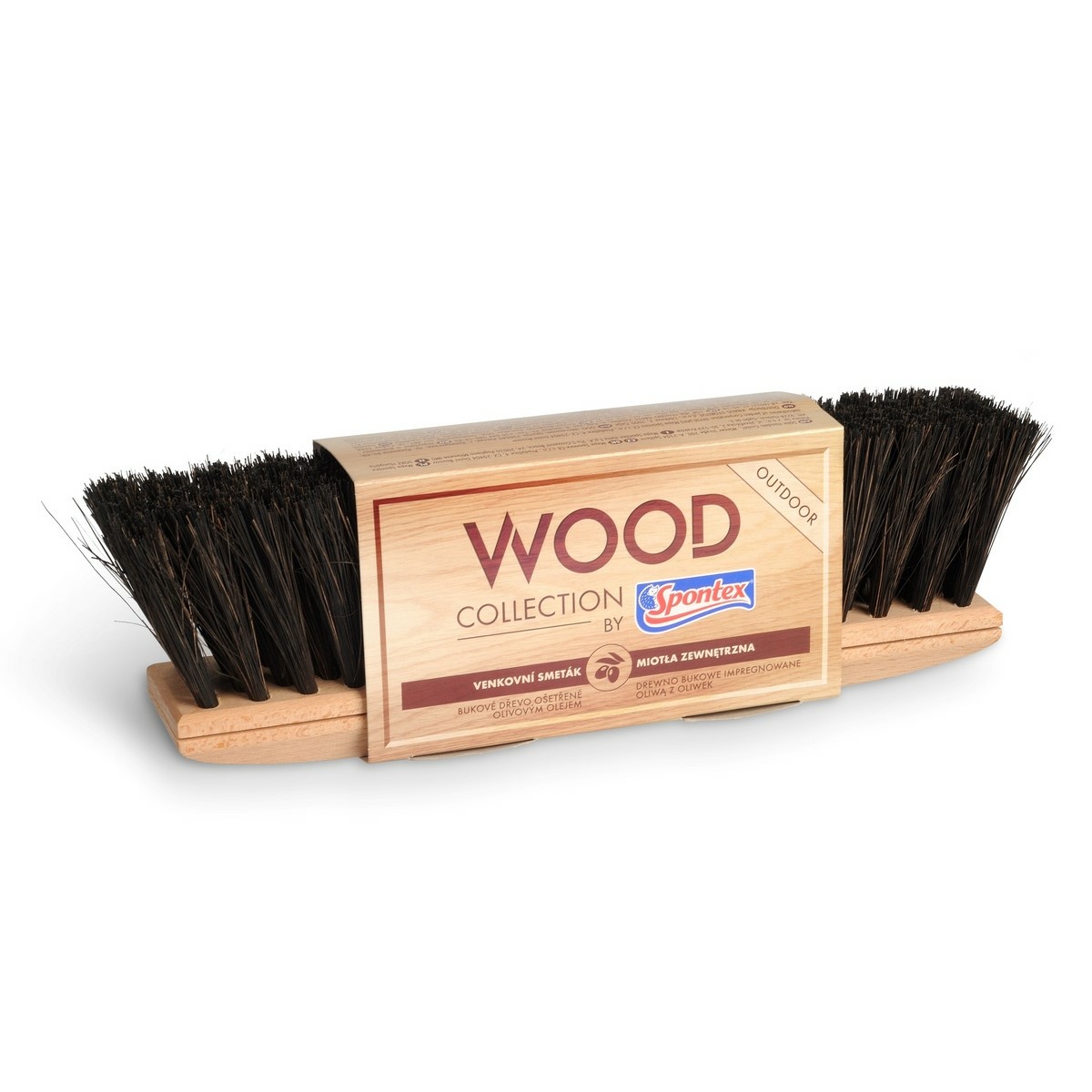 SPONTEX WOOD COLLECTION venkovní smeták na podlahu 97066057