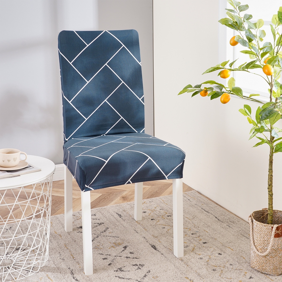 4Home elasztikus székhuzat Elegant, 45 - 50 cm, 2 db-os szett termék 2. képe