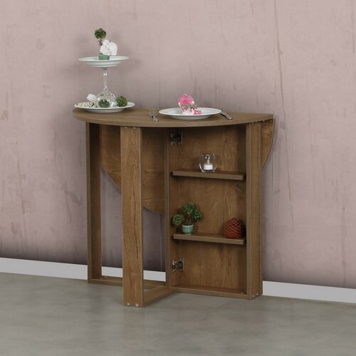 Klappbarer Esstisch Middle Caucasian Oak