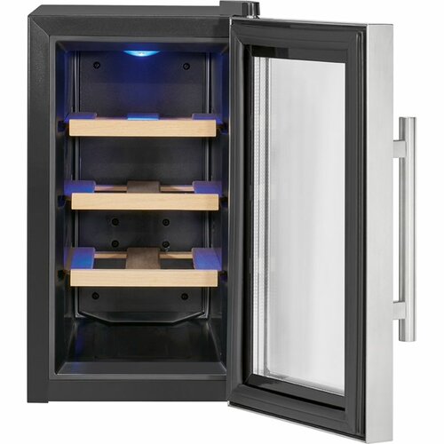 ProfiCook WK 1233 borhűtő 8 palackhoz,rozsdamentes acél