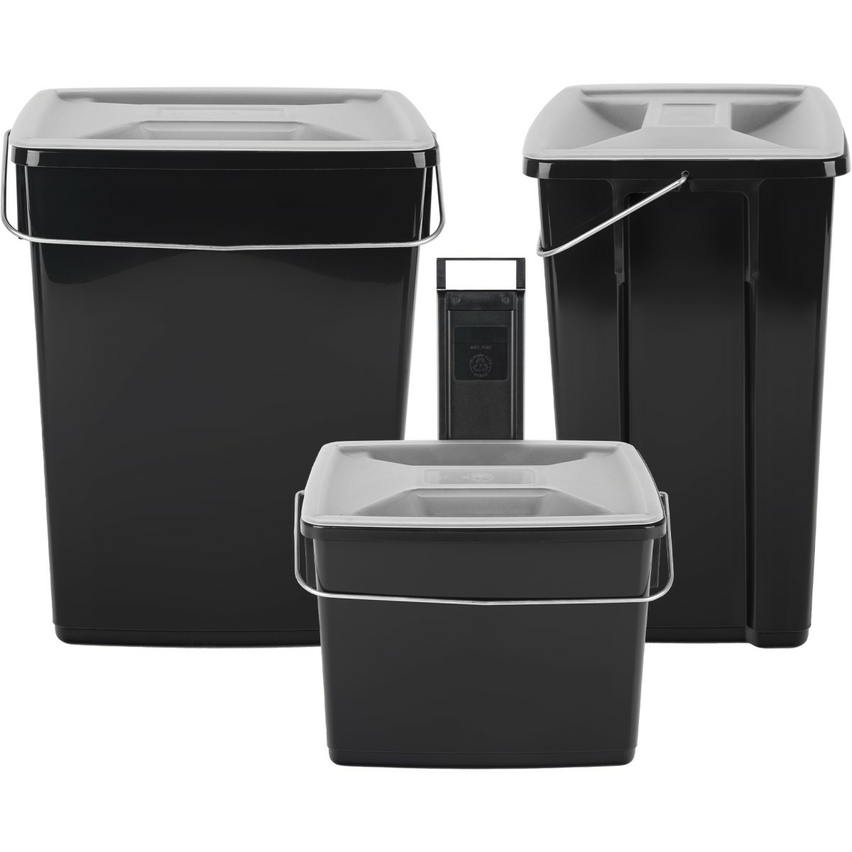 Curver Zestaw do recyklingu Biobox 2x10 l + 6 l