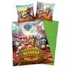 Herding Дитяча бавовняна постільна білизна Paw Patrol Dino Rescue, 140 x 200 см, 70 x 90 см