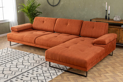Rohová pohovka Mustang Small Right Orange