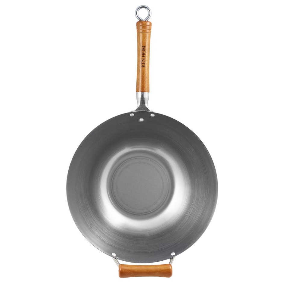 Obrázok Ken Hom wok pánev z uhlíkové oceli 36cm, řada Excellence