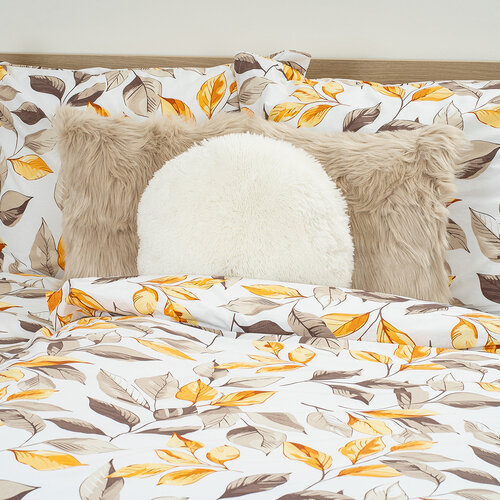 4Home Bavlnené obliečky renforcé Autumn Leaves, 140 x 200 cm, 70 x 90 cm