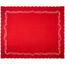 Świąteczny obrus Gwiazdki czerwony, 120 x 140 cm