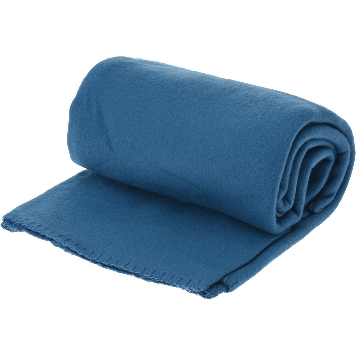 Pătură fleece albastru închis, 130 x 160 cm 130