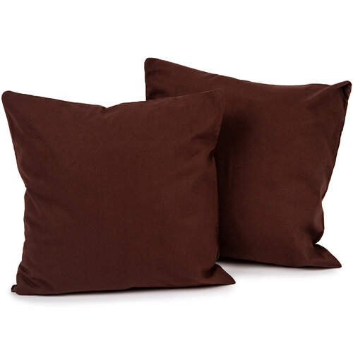 Față de pernă Doubleface UNI maro, 2 buc. 40 x 40 cm
