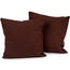 Față de pernă Doubleface UNI maro, 2 buc. 40 x 40 cm