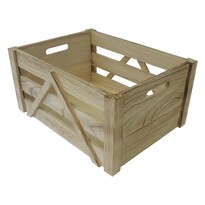 Fa tárolódoboz L, 36 x 18 x 26 cm Fa tárolódoboz L, 36 x 18 x 26 cm
