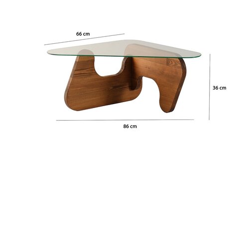 Couchtisch Freya Chresnut
