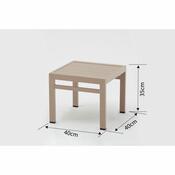 Set șezlong de grădină cu măsuță de sprijin Asos
