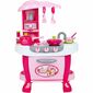 Bayo Dětská kuchyňka s dotykovým senzorem růžová, 70 x 51 x 30 cm
