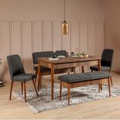 Vina Anthracite and Walnut pad