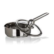 Cratiță din oțel inoxidabil cu capac Banquet Piccolo , 14 cm, 0,75 l