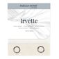 AmeliaHome Gardine Irvette Eyelets Creme, 140 x 250 cm