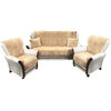 4Home gyapjú kanapé és foteltakaró szett bézs színű, 150 x 200 cm, 2 ks 65 x 150 cm