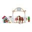 Schleich 42458 Gostujoči konji, Hannah s psičkoRuby, 40 x 30 x 20 cm
