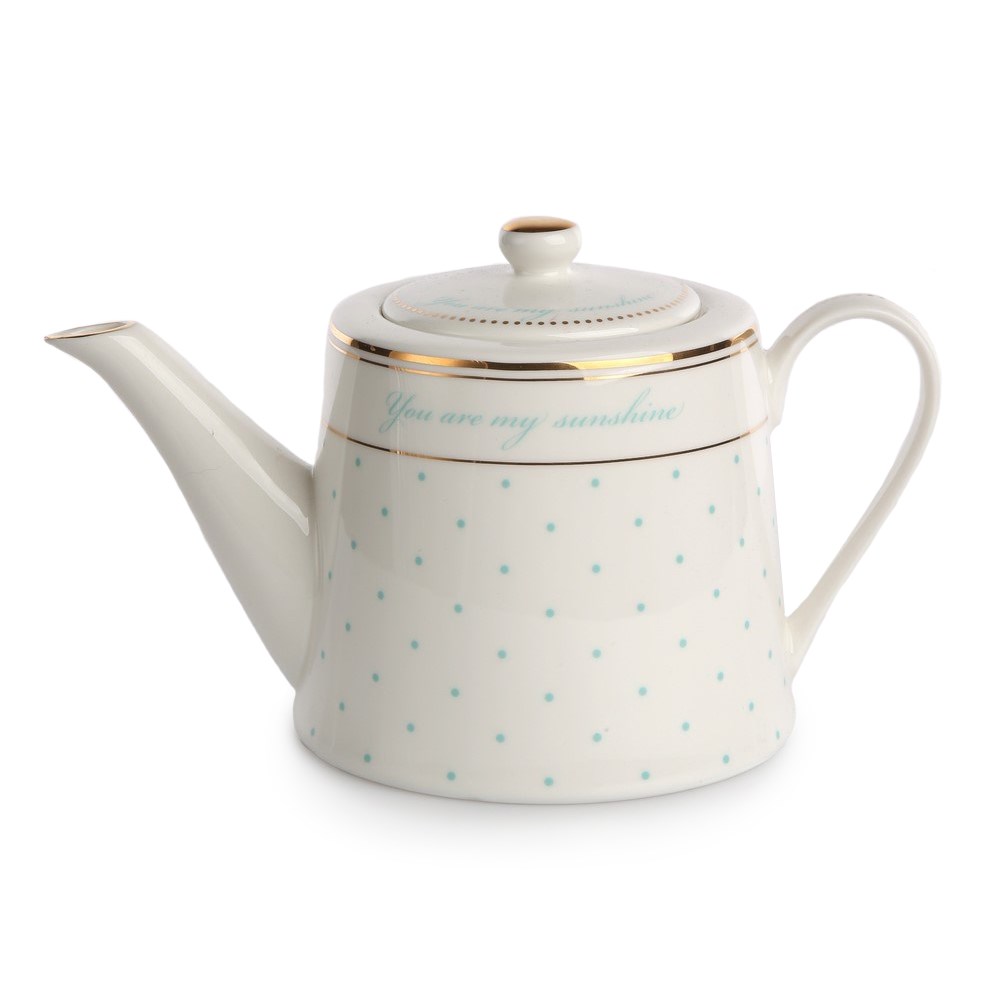 Porcelánová kanvica na čaj alebo kávu 1 l