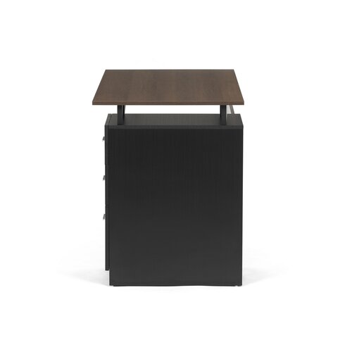 Schreibtisch 3218 OAK, Schwarz und Eiche