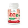 Dr.Natural Vitamín D3 pre deti 400 mg, 90 tbl., Jahoda