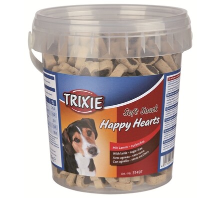 Trixie Soft Snack Happy Hearts srdíčka jehněčí s r