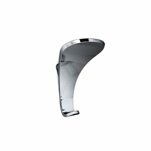 SAPHO LF001 cârlig, înălțime 10 cm, ABS, argintiu