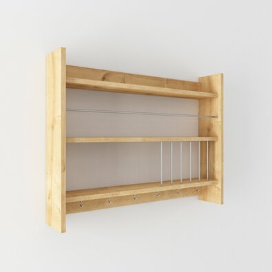 Raft de bucătărie Kolin Oak