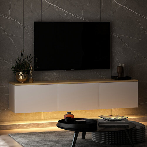 TV stolík Neon White