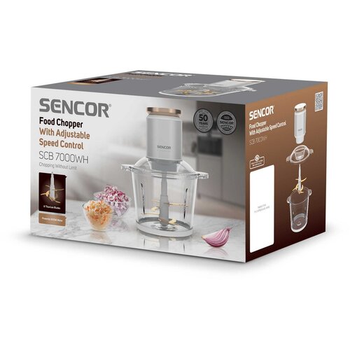 Sencor SCB 7000WH sekáček potravin, bílá