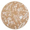 Altom Jutová prtička Meadow premer 38 cm, naravna