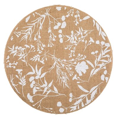 Altom Jutová prtička Meadow premer 38 cm, naravna