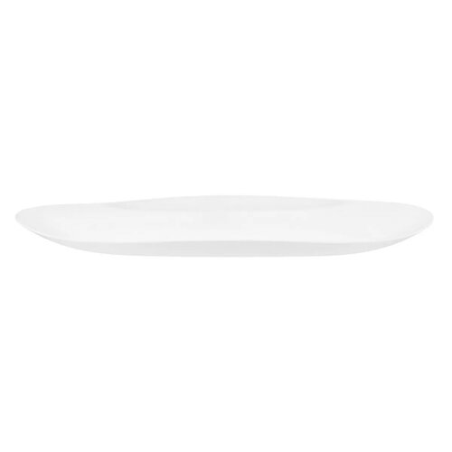 Altom Servirni krožnik iz opalnega stekla Whiteharmony 35,5 x 26 cm