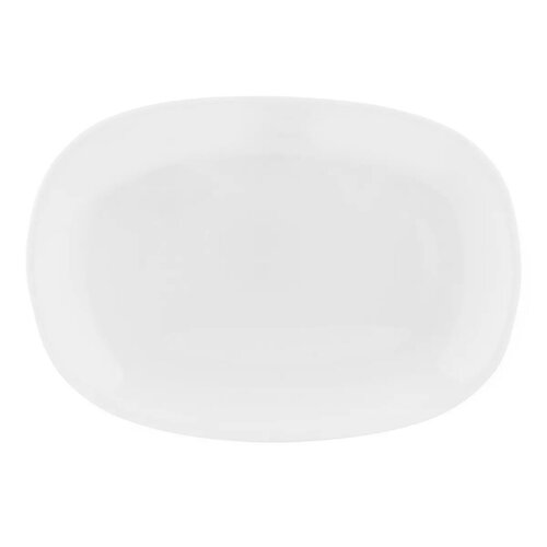 Altom Сервірувальна тарілка White Harmony з опалового скла 30 x 22,5 см