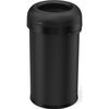 Simplehuman Koš do komerčních prostor kulatý otevřený 60 l, černá mat