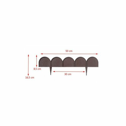 Garden Line Garden Line rjava, 10 m