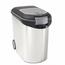 Curver Posoda za krmo, srebrna, 35 l