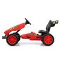 Milly Mally Quadricycle gokart rakéta, piros