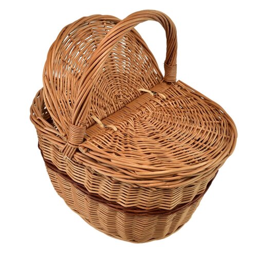 Плетений кошик Piknik овальний M, 36 x 26 см