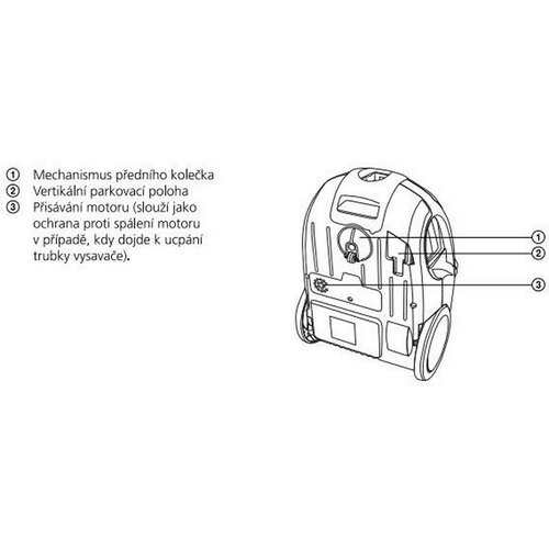 Sencor SVC 1011GR-EUE2 padlóporszívó - zöld