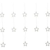 Stars kültéri fényfüggöny , 120x120 cm, LED meleg fehér, időzítő, 8 funkció
