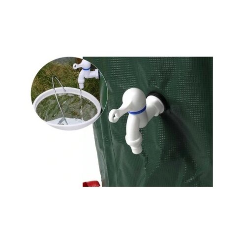 Zložljiv sod za vodo 100 l, zelen