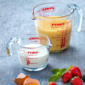 Pyrex Sklenená odmerka 0,25 l, 9 x 8 cm