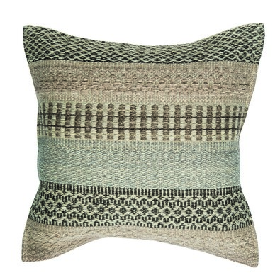 Ligne Pure Dekoračný vankúšik Enjoy pruhy červená, 50 x 50 cm