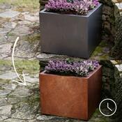 Cube Kerti virágtartó 60 x 60 x 50 cm, corten CORGARDEN 1001