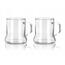 Cană de sticlă Simax 2522/2 Look 0,25 l, 2 buc