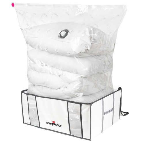 Compactor Sada vakuových úložných boxů Life 1x M 125 l, 1x XL 190 l, 2 ks