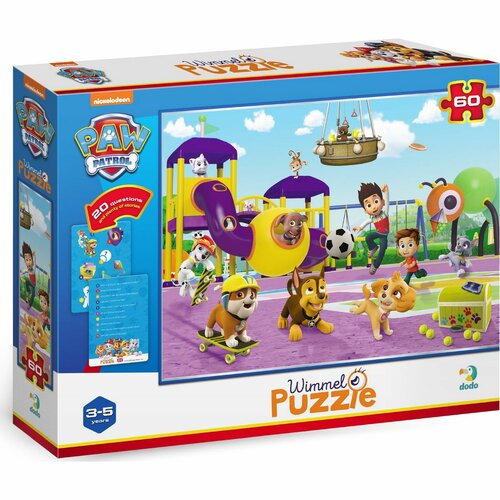 Dodo Puzzle Paw Patrol: Pe o plimbare, 60 piese